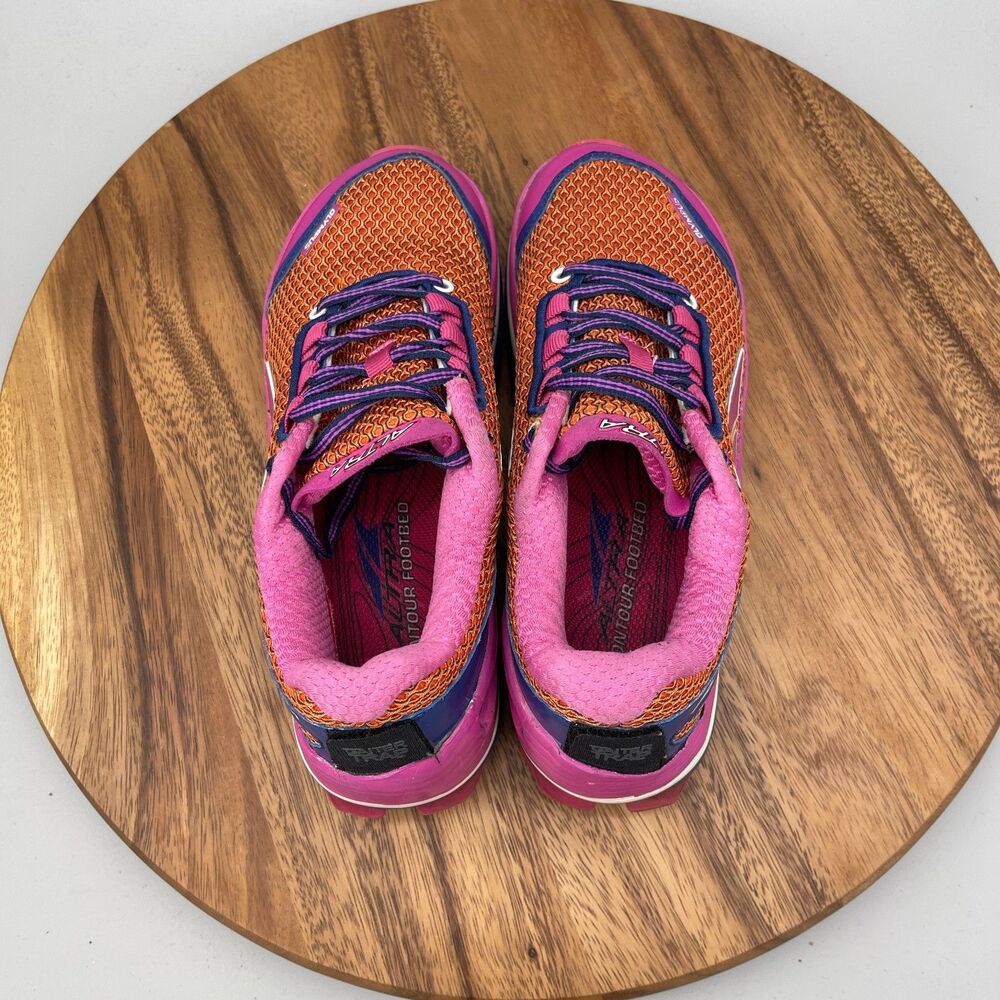 Altra Olympus Shoes Womens 7 Pink Road Running Comfort Walking Gym Sneakers - Picture 5 of 9